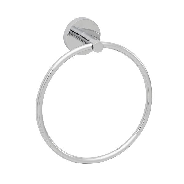 Jones Stephens Chrome Plated Towel Ring, with Mounting Bracket, 97920