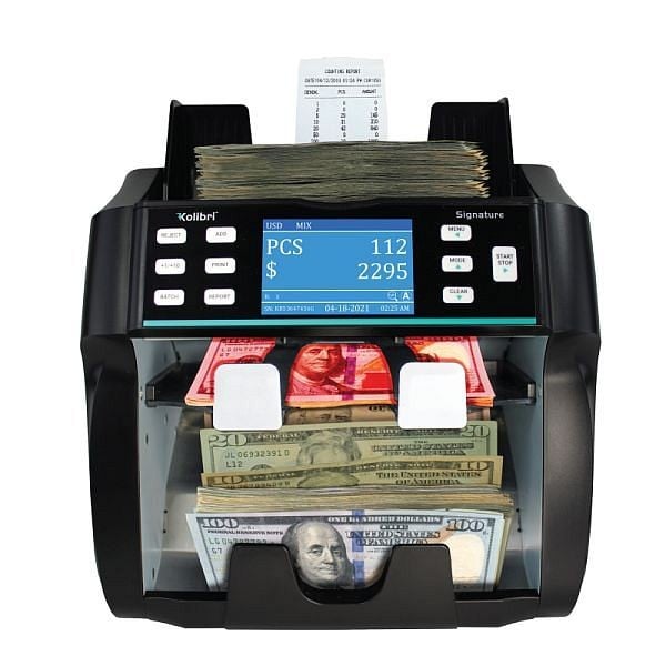 Kolibri Signature Money Counter Machine Mixed Denomination, B-SGN
