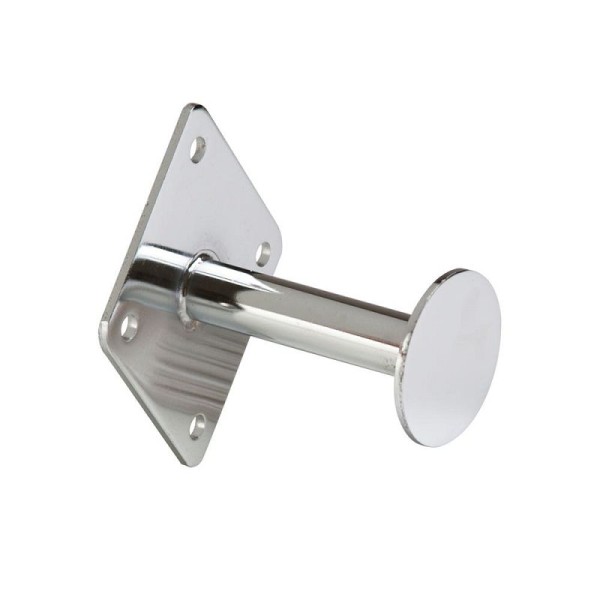 Econoco 3"L Dressing Room Hook with Disk End, Chrome, FR3