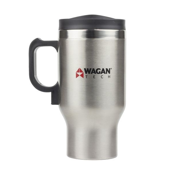 Wagan 12V Double Wall Stainless Steel Travel Mug, EL6100