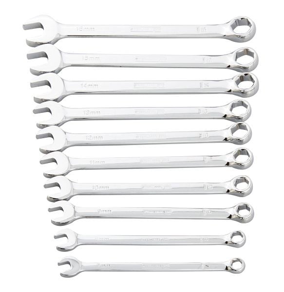 STEELMAN Metric 6-Point Combination Wrench Set, 10 Pieces, 78534