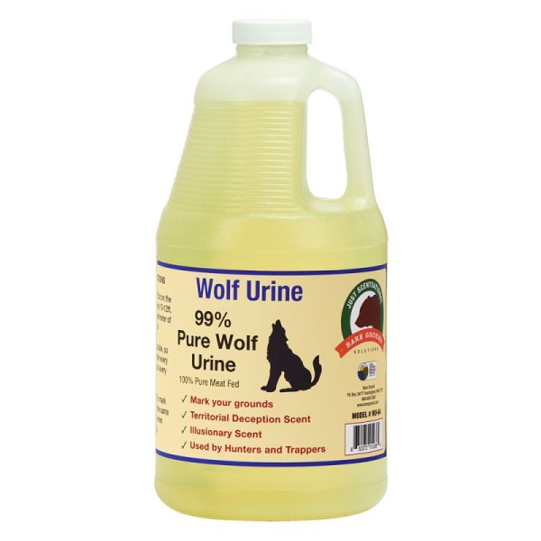 Bare Ground Just Scentsational Wolf Urine Predator Scent, 64oz, WU-64