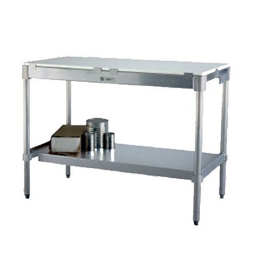 New Age Industrial Work Table, 36"W x 24"D, Aluminum Construction, 24P36KD