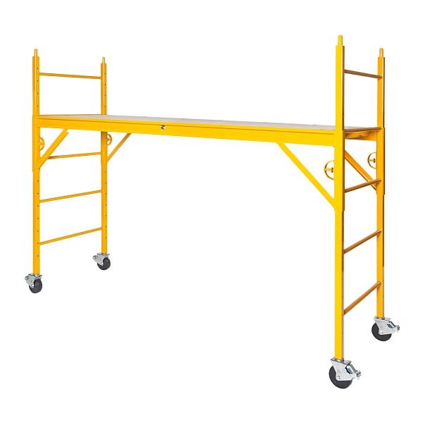 NU-WAVE "Elite" Complete Scaffold With 5 in. Casters, 78" H x 98" L x 29.5" W, 680EL W/ PIC-5