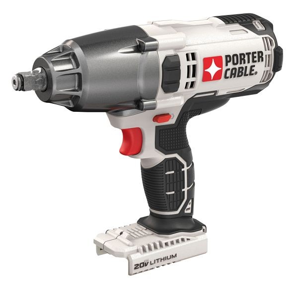 PORTER CABLE 20V 1/2" Drive Cordless Impact Wrench (Bare Tool), PCC740B