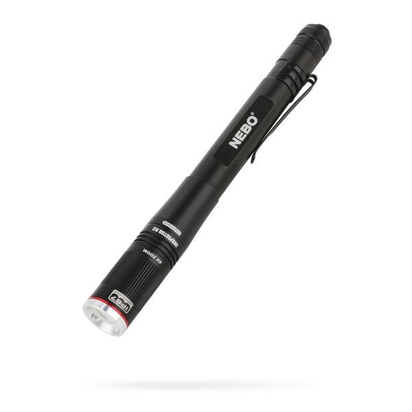 Nebo Powerful 360 Lumen Rechargeable Waterproof Pen Light INSPECTOR RC, Qty: 6 pieces, NEB-POC-0005