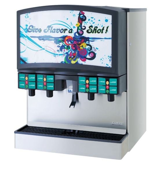 Lancer Flavor Select 30 Cube Ice Beverage Dispenser, 85-14816-12