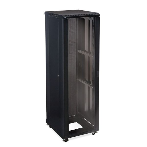 Kendall Howard 42U LINIER, Server Cabinet, Glass/Vented Doors, 24" Depth, 3100-3-024-42