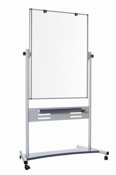 MasterVision Magnetic Double-Sided Dry-Erase Mobile Revolving Easel, Size: 36" X 48", QR5203