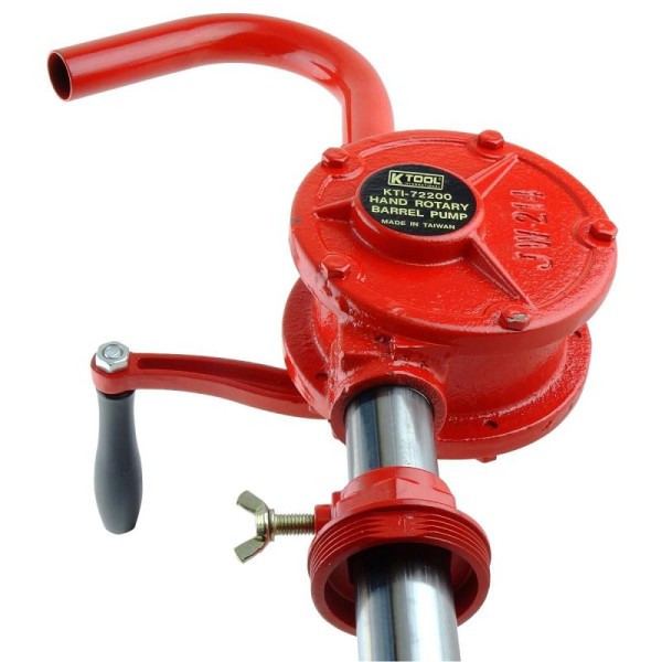 K Tool International Hand Rotary Style Barrel Pump, KTI72200
