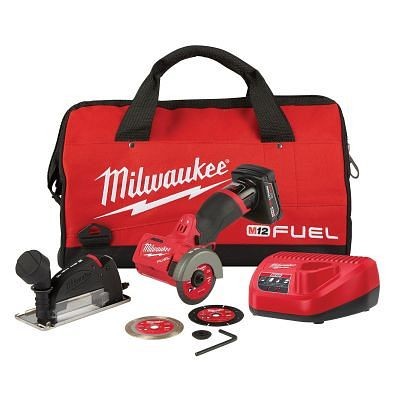 Milwaukee M12 Fuel 3" Comp Cut OFF Tool Kit, 2522-21XC
