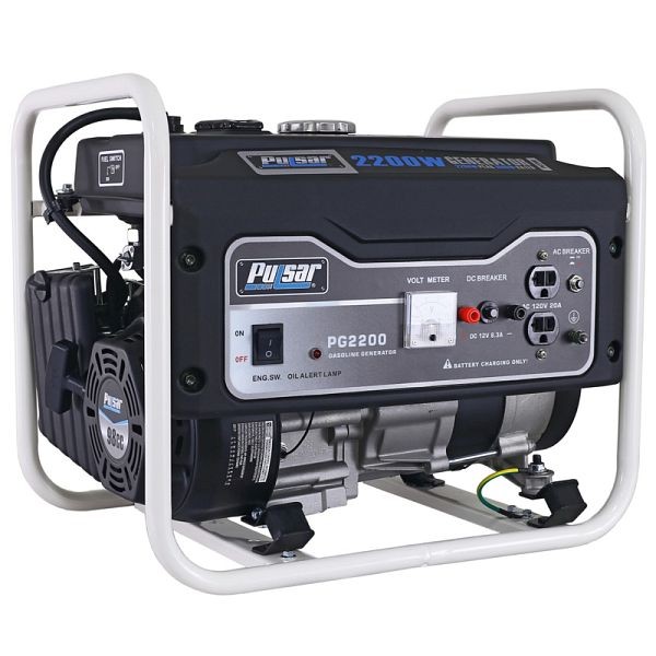 Pulsar 2200 Watt Gasoline Portable Generator, CARB Approved, PG2200R