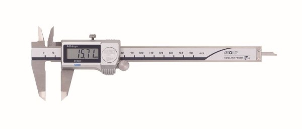 Mitutoyo Digital Caliper, 150mm, .01mm, No, 500-702-20