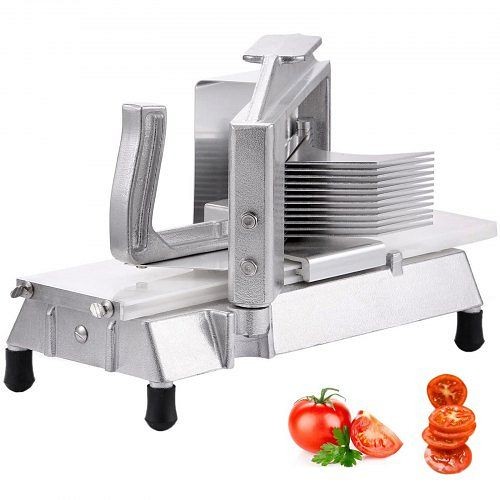 VEVOR Commercial Tomato Slicer Cutter 3/16" Industrial Choppers Kitchen Cutting, XHSQPJ00000000001V0