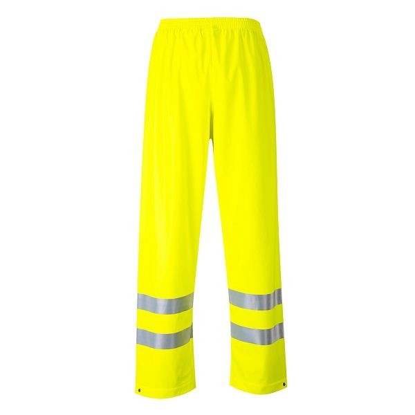 Portwest Sealtex Flame FR Hi-Vis Pants, Yellow, 4XL, Regular, FR43YER4XL