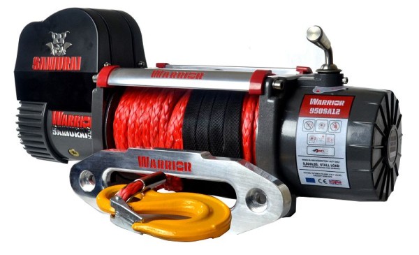 DK2 9,500LB Samurai Series High Speed Winch - Synthetic Rope, S9500HS-SR