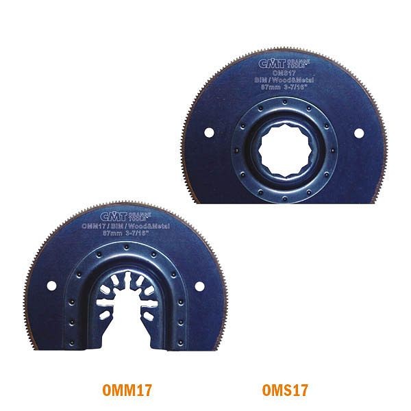 CMT Orange Tools 3-7/16" Radial Saw Blade for Wood and Metal, Universal Arbor, OMM17-X1