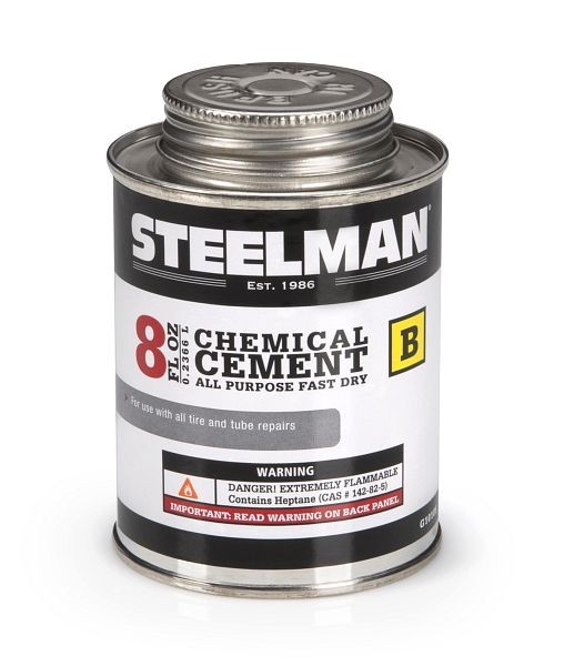 STEELMAN Chemical Vulcanizing Cement - 8oz., G10105