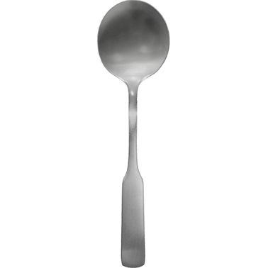International Tableware Manchester 18/0 SS Satin Finish BouiIlon Spoon 6", Silver, Quantity: 12 pieces, MN-113