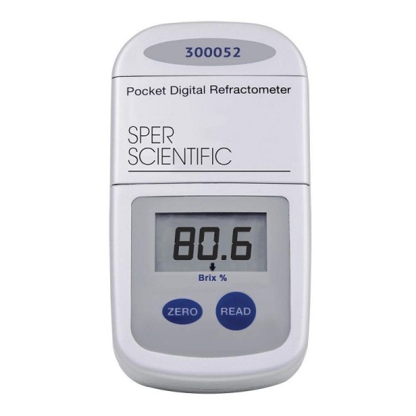 Sper Scientific Pocket Digital Refractometer, Brix 40 to 88%, 300052