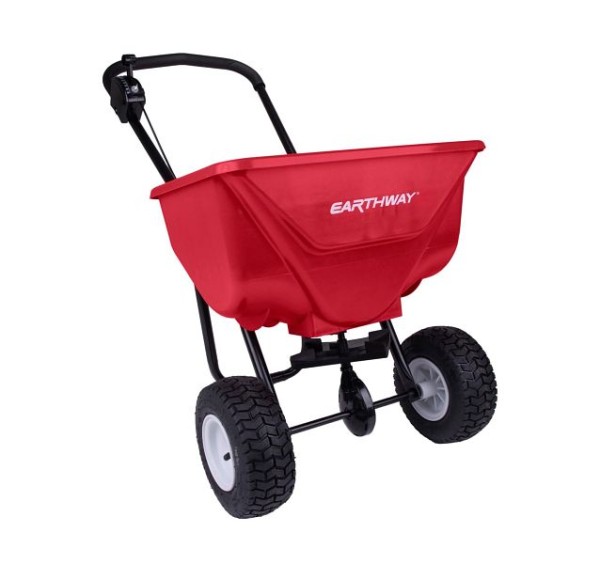 Earthway 65lb Set-up Deluxe Spreader with 9" Pneumatic Wheels, 2030P-Plus