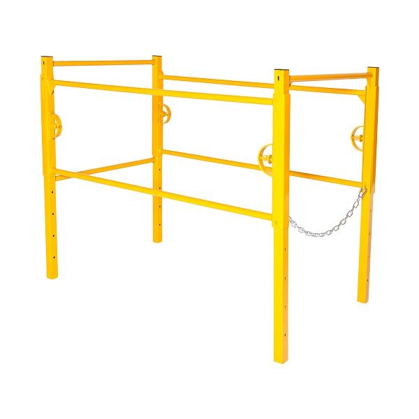 NU-WAVE Basic Guardrail (No Toeboards), Use with 50 in. Long Scaffolds, GK-4