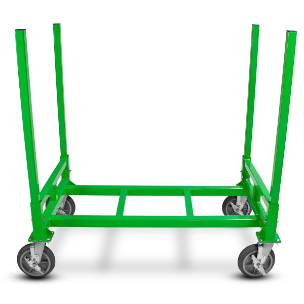 NU-WAVE NWD-F44 Flat Cart without casters, NU-WAVE Green, NWD-F44 W/O CASTERS