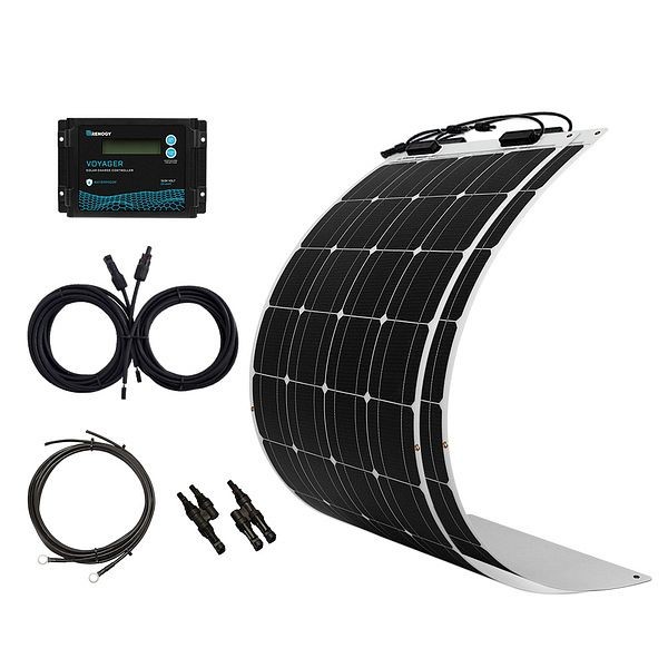 Renogy 200 Watt Solar Flexible Kit, RKIT200DB-VOY20