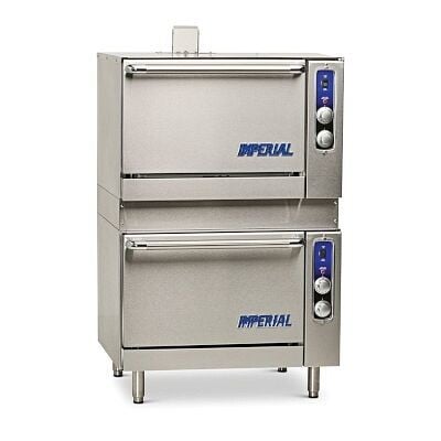 Imperial Range Match Oven, gas, (2) convection ovens, double stacked, IR-36-DS-CC