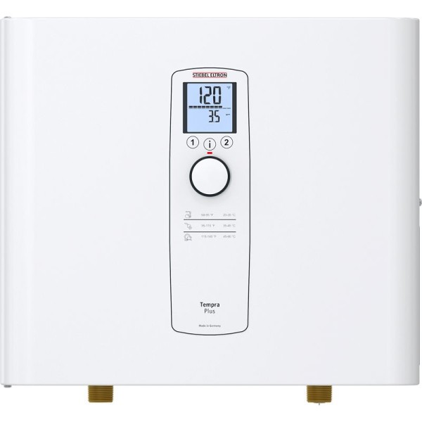 Stiebel Eltron Tempra 12 Trend Copper Tankless Electric Water Heater with Digital Thermostat 240/208V, 12 kW, 239213