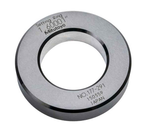 Mitutoyo Ring Gage 1.6IN, 177-291