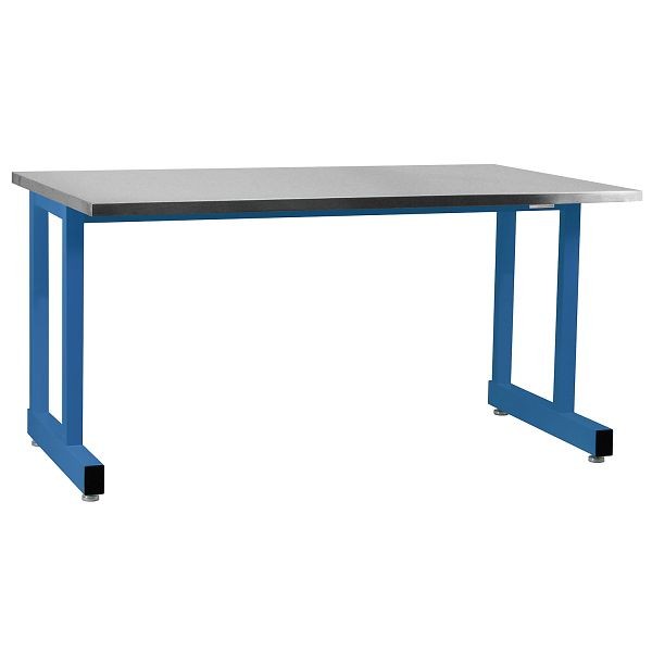 BenchPro Dewey Series Workbench, Stainless Steel Top, 24"W x 24"L x 32"H, 5,000lbs Capacity, DN2424