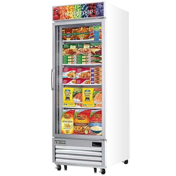 Everest Refrigeration 1 Glass Door Freezer, 23 cu ft, EMGF23