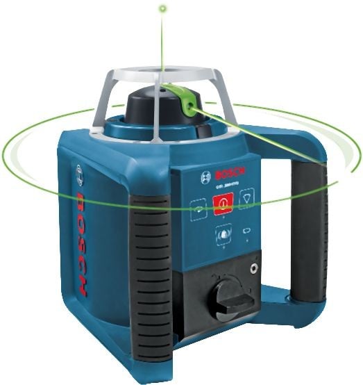 Bosch Green-Beam Rotary Laser, 0601061711