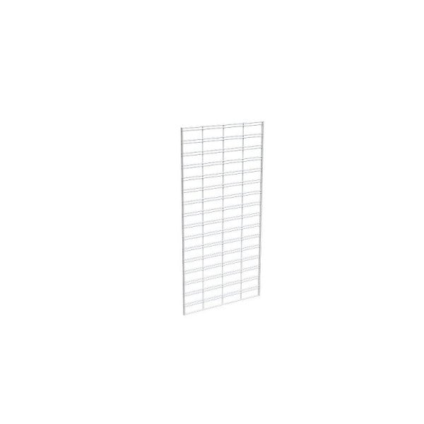 Econoco Slatgrid Panel 2'W x 4'H, Quantity: 3 pieces, White, P3STG24W