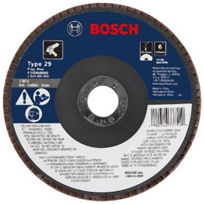 Bosch 6 Inches 7/8 Inches Arbor Type 29 80 Grit Blending/Grinding Abrasive Wheel, 2610065842