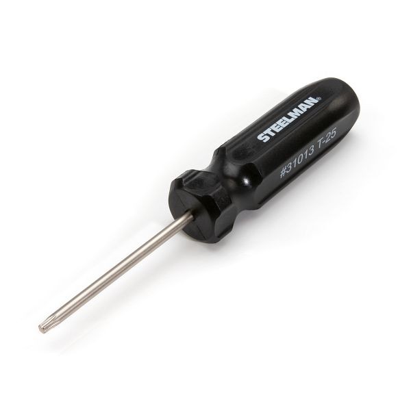 STEELMAN T25 x 3-Inch Star Tip Screwdriver with Fluted Handle, 31013