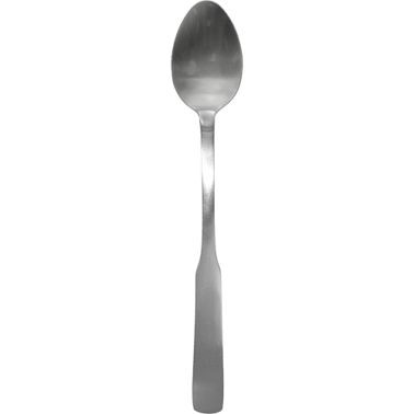 International Tableware Manchester 18/0 SS Satin Finish Ice Tea Spoon 7-1/2", Silver, Quantity: 12 pieces, MN-115