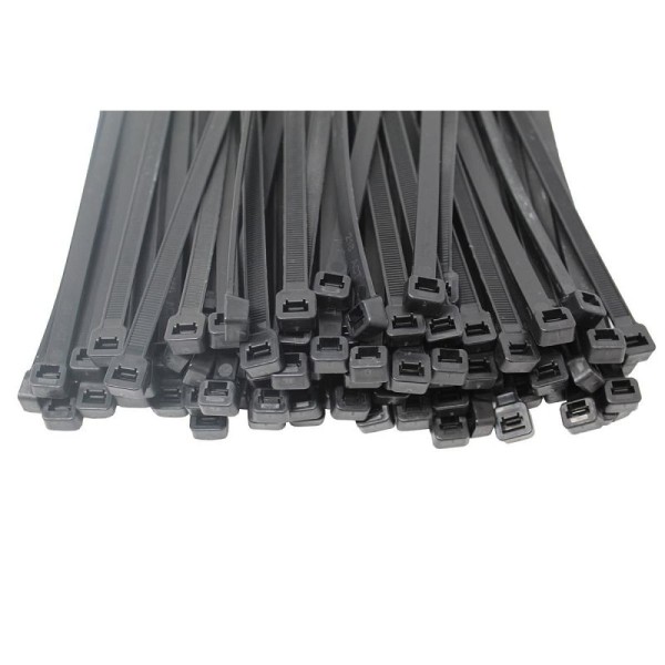 K Tool International 3 pack Wire Tie 14" Black 100/bag 120lb Tensile, KTI78145-3