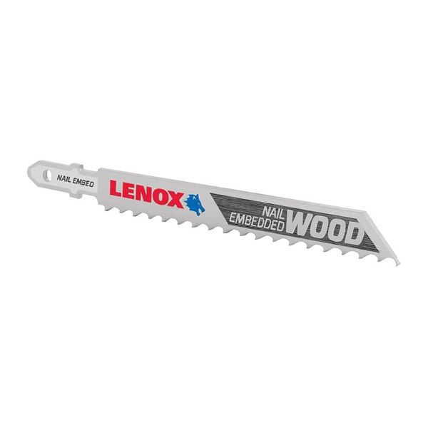 LENOX T-shank Jigsaw Blade, 4 x 3/8 x 050 x 6", 3 Pack, 1991406