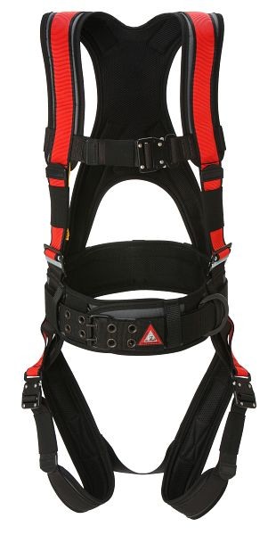 Super Anchor Safety Deluxe Full Body Harness, Red, Small, 6101-GRS
