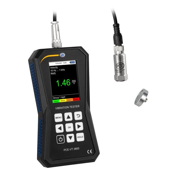 PCE Instruments Vibration Meter with External Sensor, PCE-VT 3800
