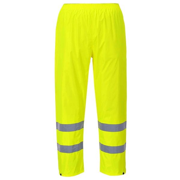 Portwest Hi-Vis Rain Pants, Yellow, 4XL, Regular, H441YER4XL