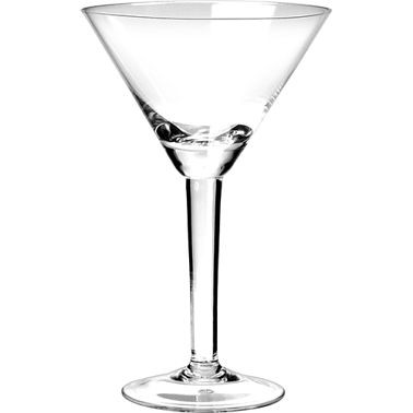 International Tableware Glasses Restaurant Essentials Martini (9oz), Clear, 7" x 4-1/2" x 4-1/2" x 3" 9oz, Quantity: 12 pieces, 511