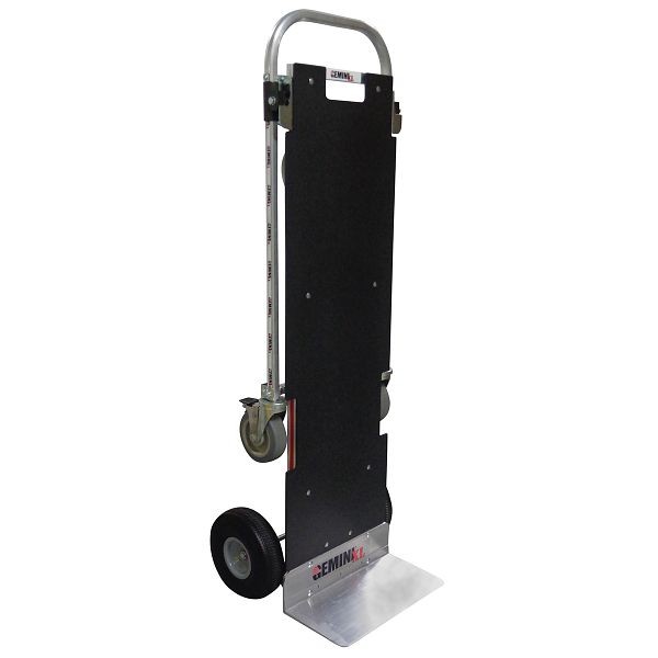 Magliner Gemini XL Convertible Hand Truck with 10 in Microcellular Foam Wheels, 500/1250 lbs. Capacity, XLSC