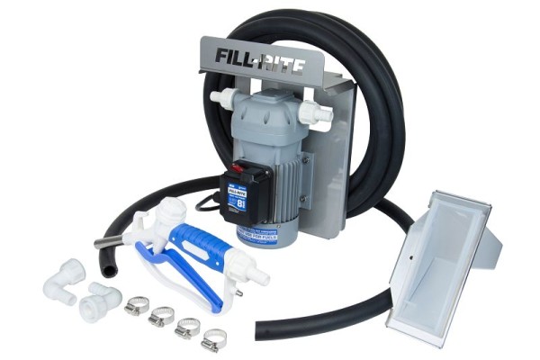 Fill-Rite 115V AC 8GPM DEF Transfer Pump with Manual Nozzle, DF120CMN520