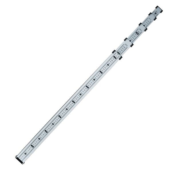 Kapro 3m Telescopic Aluminum Ruler with Engineer's Scale, 630-3