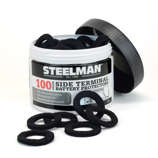 STEELMAN Terminal Protectors for Side Post Batteries, Pack of 100, 96994
