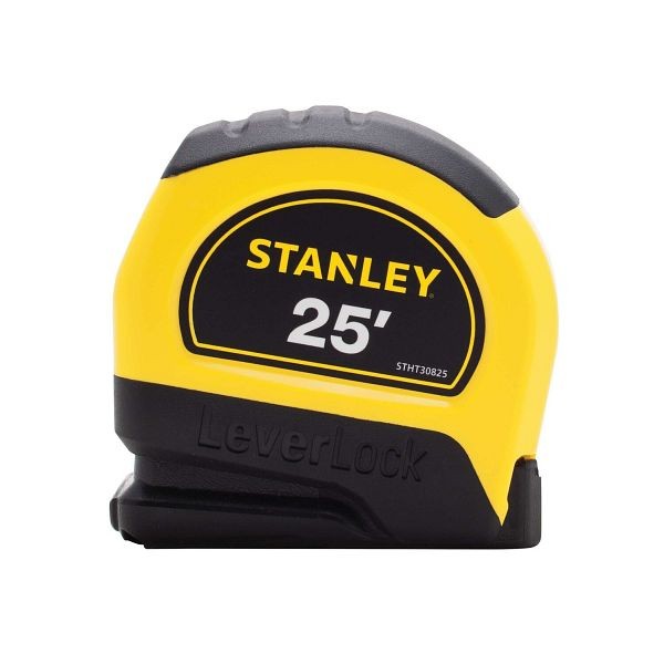 Stanley 25 ft. x 1" Leverlock Tape Rule, STHT30825