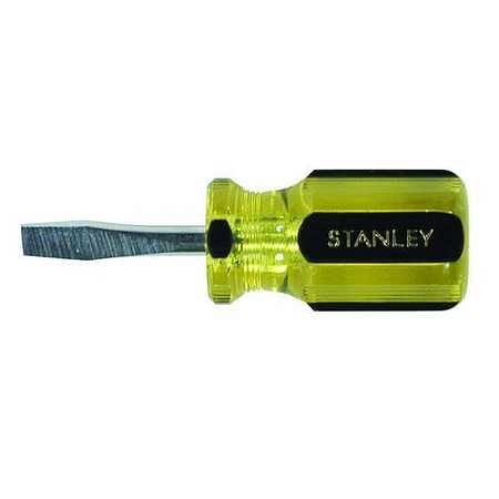 Stanley General Purpose Stubby Slotted Screwdriver 1/4", 66-161-A